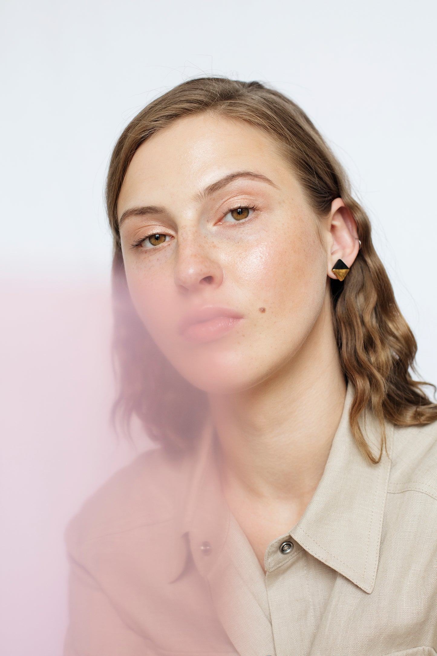 Edgy Studs in Black / S