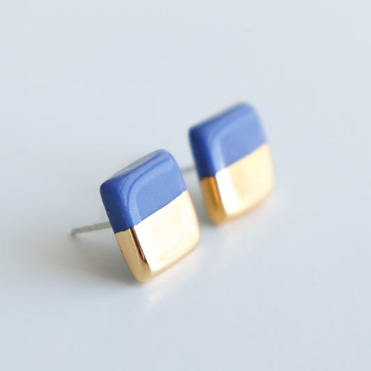 Solidarity Studs in Blue / S