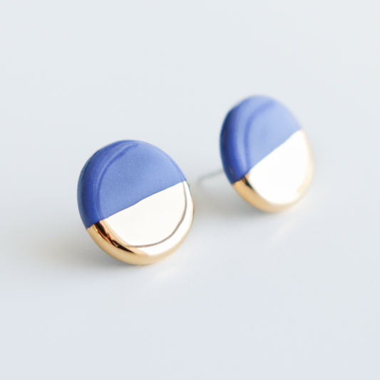Solidarity earrings in Blue / XS
