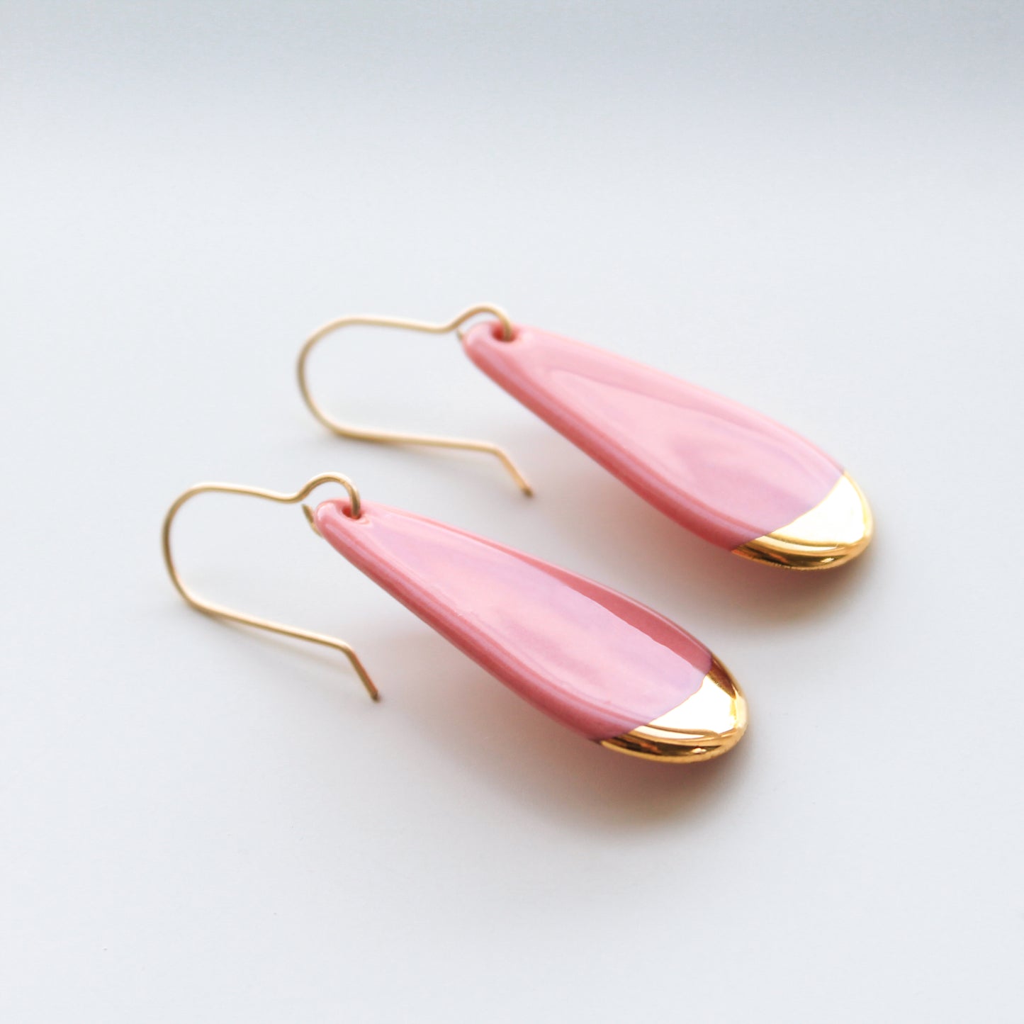 Drop earrings in Pink / S