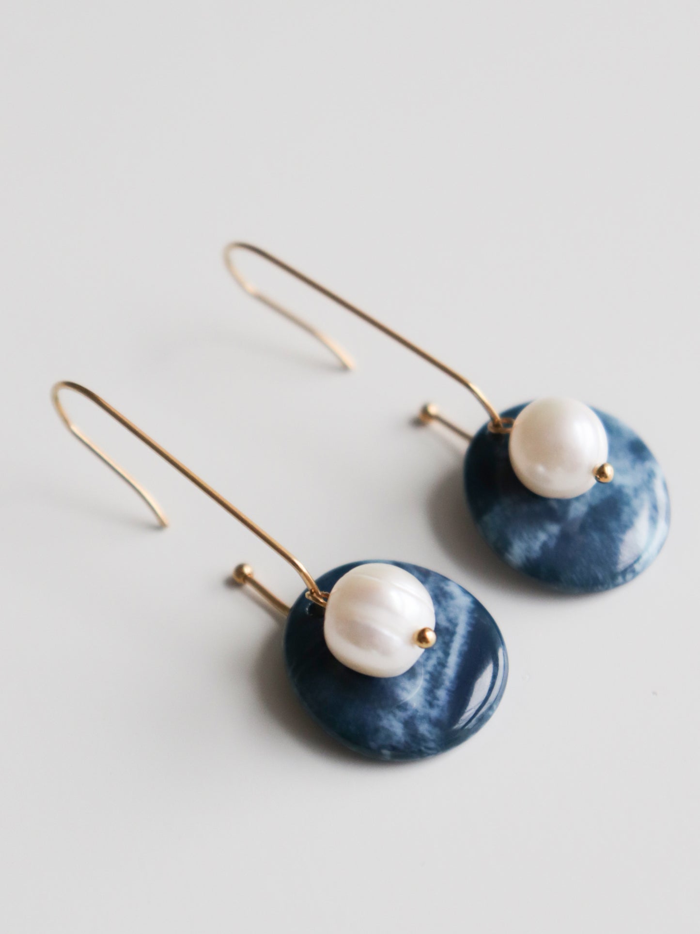 Marée Earrings in Blue