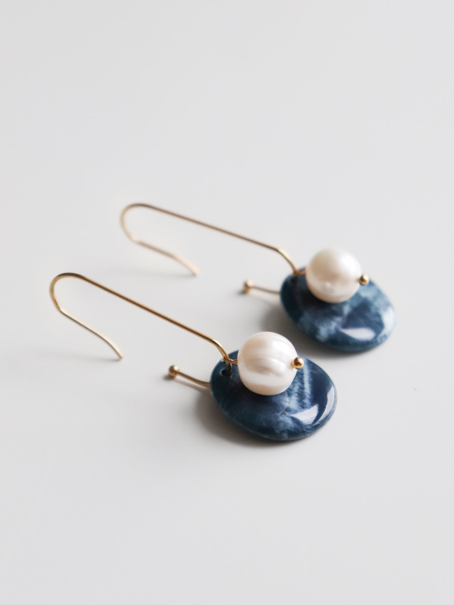 Marée Earrings in Blue