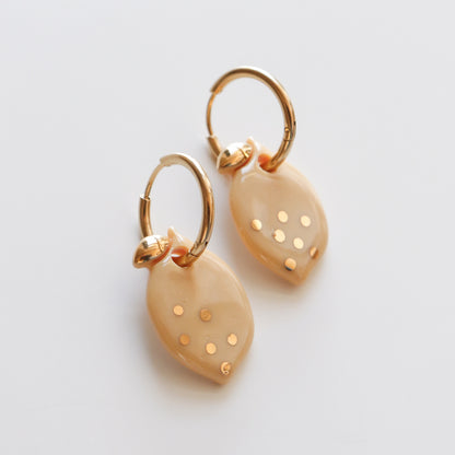 Citronu auskari - Sample sale